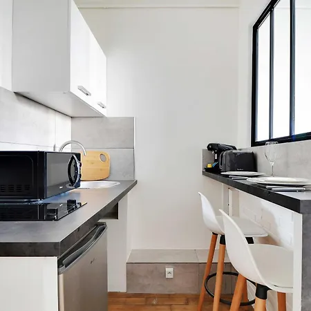 Authentic - 2p - Plaine-monceau Apartmán Paříž
